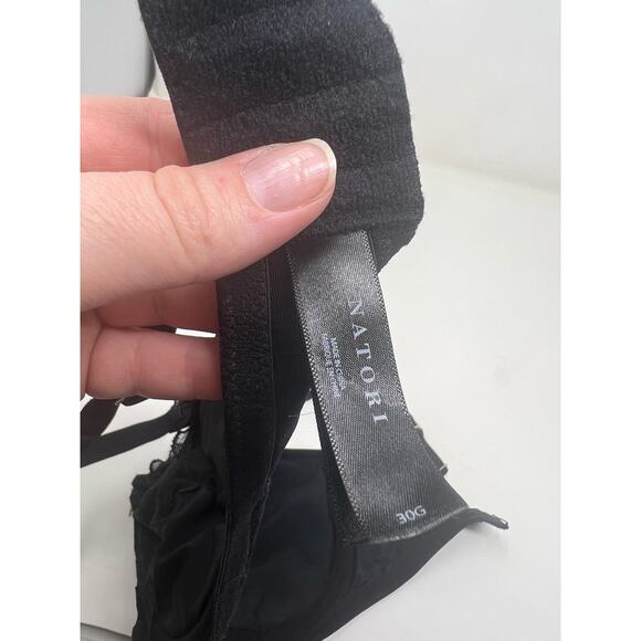 Natori Sz 30G Women's Black Refined Contour Underwire Bra - Picture 4 of 6